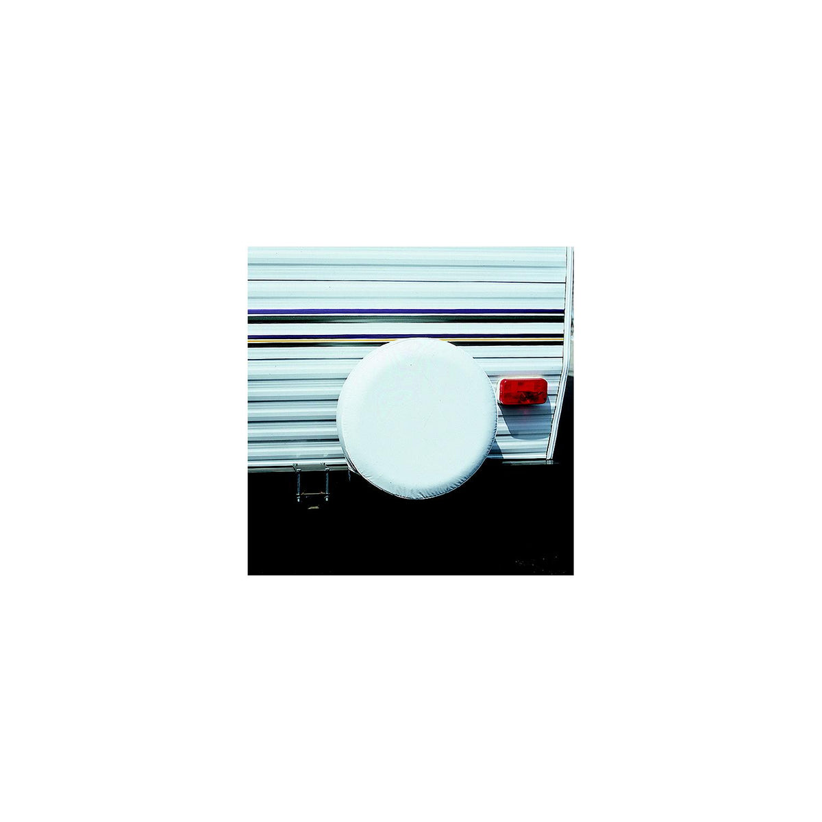 ADCO Vinyl Solid Spare Tire Cover, 24" Polar White -Modern Boat Sales & Service