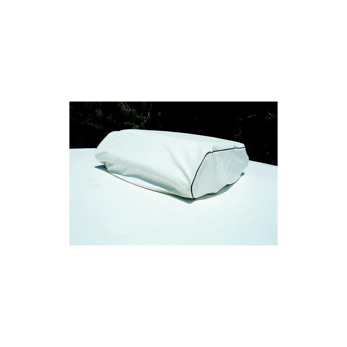 ADCO Polar White A/C Cover 29.5" x 14.75" x 34" Fits Duo Therm / Briskair 13.5 - 15 B.T.U.Duo Therm #57915 AC135 and AC150 -Modern Boat Sales & Service
