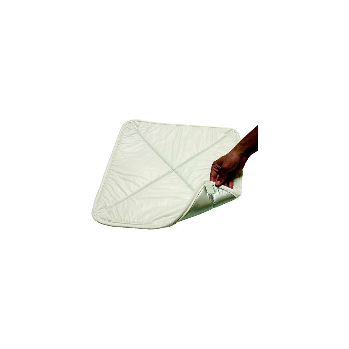 ADCO Deluxe Solar Vent Cover, White Vinyl With Reflective Silver Finish On One Side For 14" x 14" Roof Vent -Modern Boat Sales & Service
