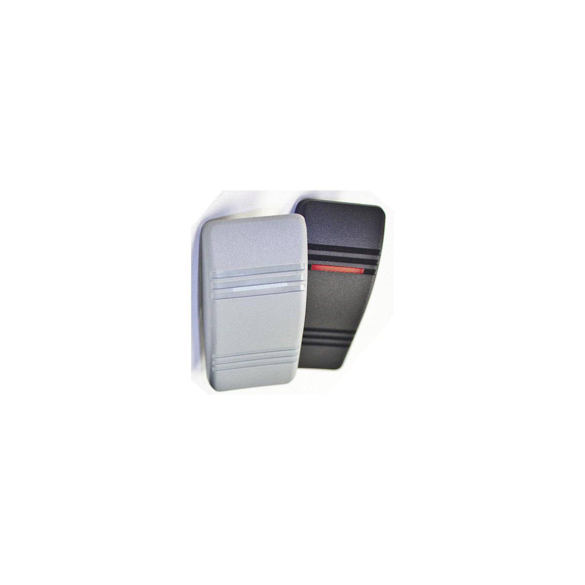 Contura III Illuminated Weather Resistant Illuminated Rocker Switch, On/Off, Black & Gray -Modern Boat Sales & Service