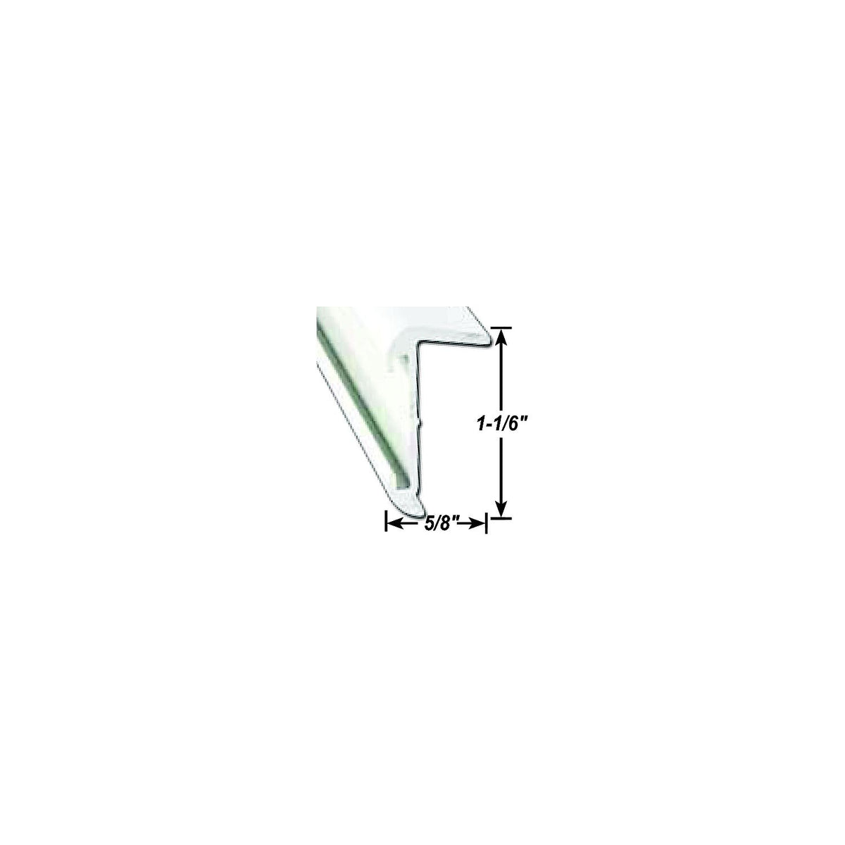 AP Products 021574028 Insert Roof Edge, 8' Black -Modern Boat Sales & Service