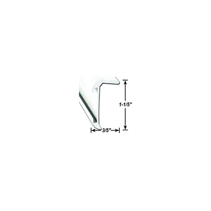 AP Products 0218500116 Insert Corner Molding, 16' Polar White -Modern Boat Sales & Service