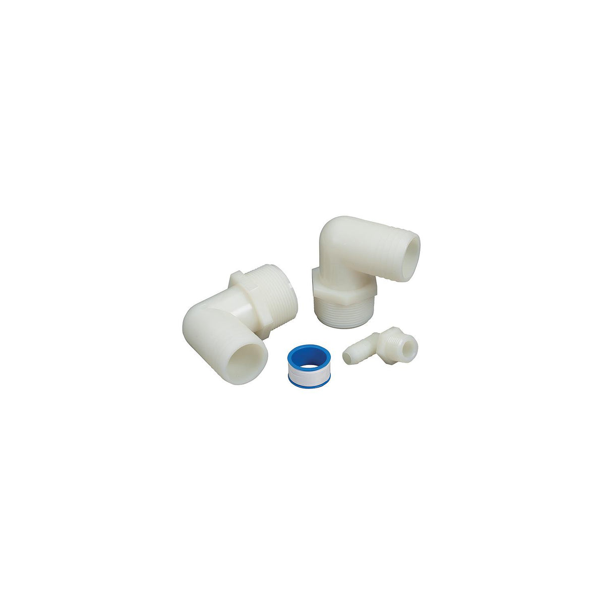Waste Hose Tank Adapter Kit, 90A Pipe To Hose -Modern Boat Sales & Service