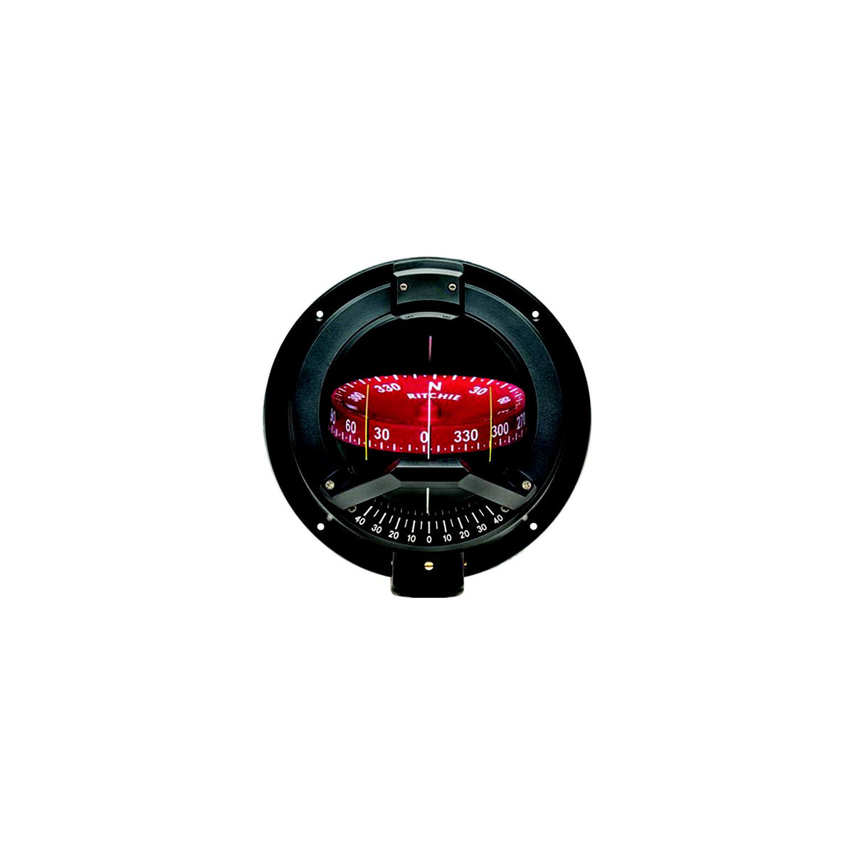 Navigator Compass, Bulkhead Mount, Combi Dial, Black -Modern Boat Sales & Service