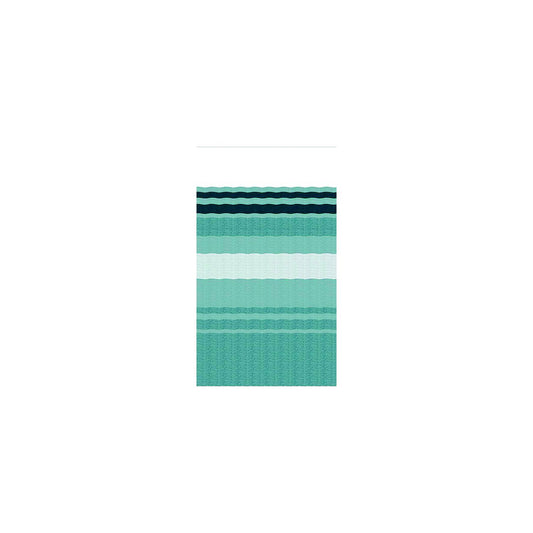 Carefree JU188C00 1-Piece Standard Vinyl Awning Replacement Fabric, 18', Teal Fade on Both Sides, White Weatherguard -Modern Boat Sales & Service