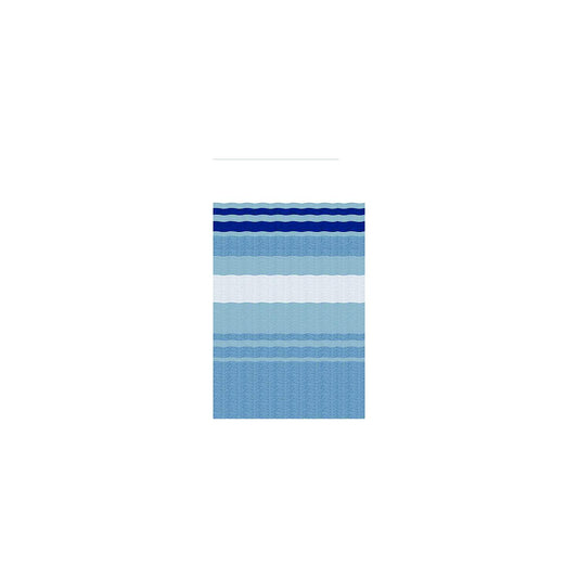 Carefree JU188E00 1-Piece Standard Vinyl Awning Replacement Fabric, 18', Ocean Blue Fade on Both Sides, White Weatherguard -Modern Boat Sales & Service