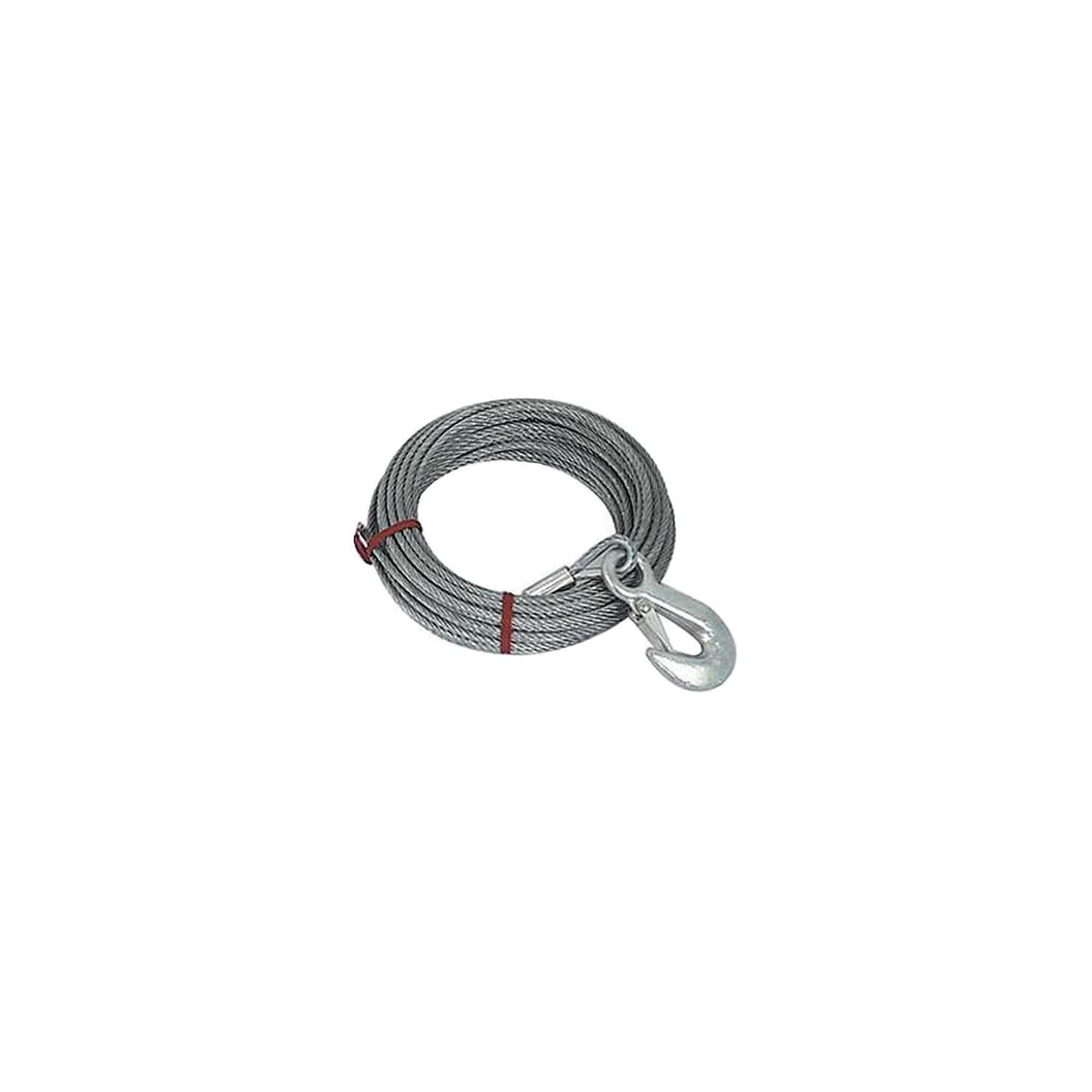 Powerwinch P7185400AJ Cable With Hook, 7/32" x 50' -Modern Boat Sales & Service