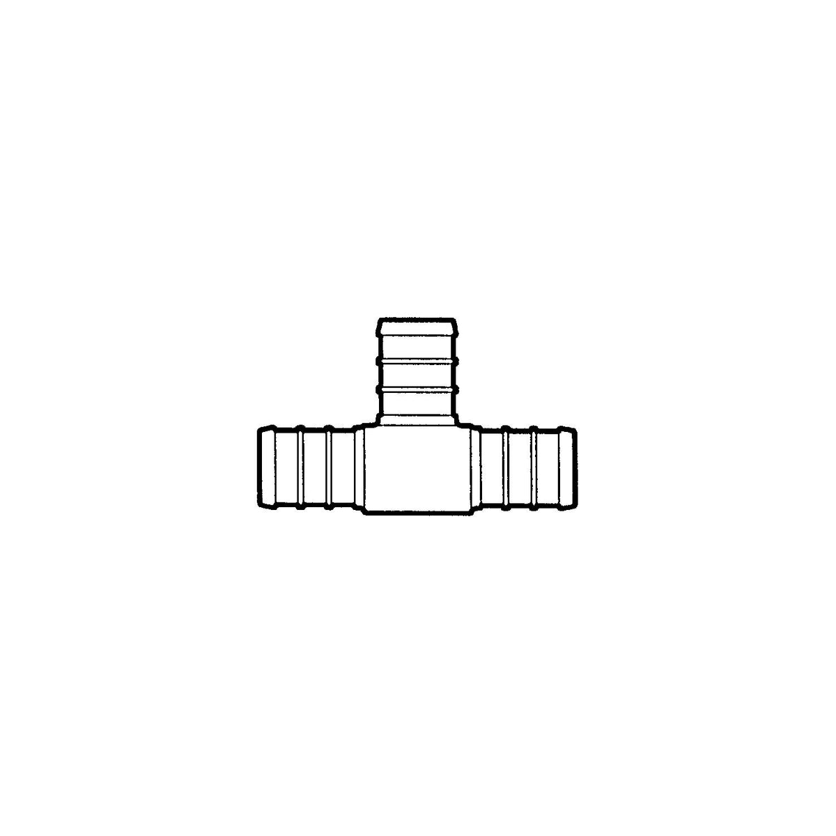 Bristol 49UTT333 QestPEX Tee, 1/2" Barb -Modern Boat Sales & Service