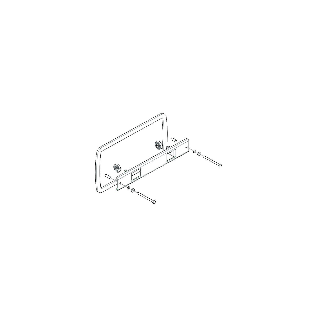 Humminbird 7401741 IDMK H7R In Dash Mounting Kit -Modern Boat Sales & Service