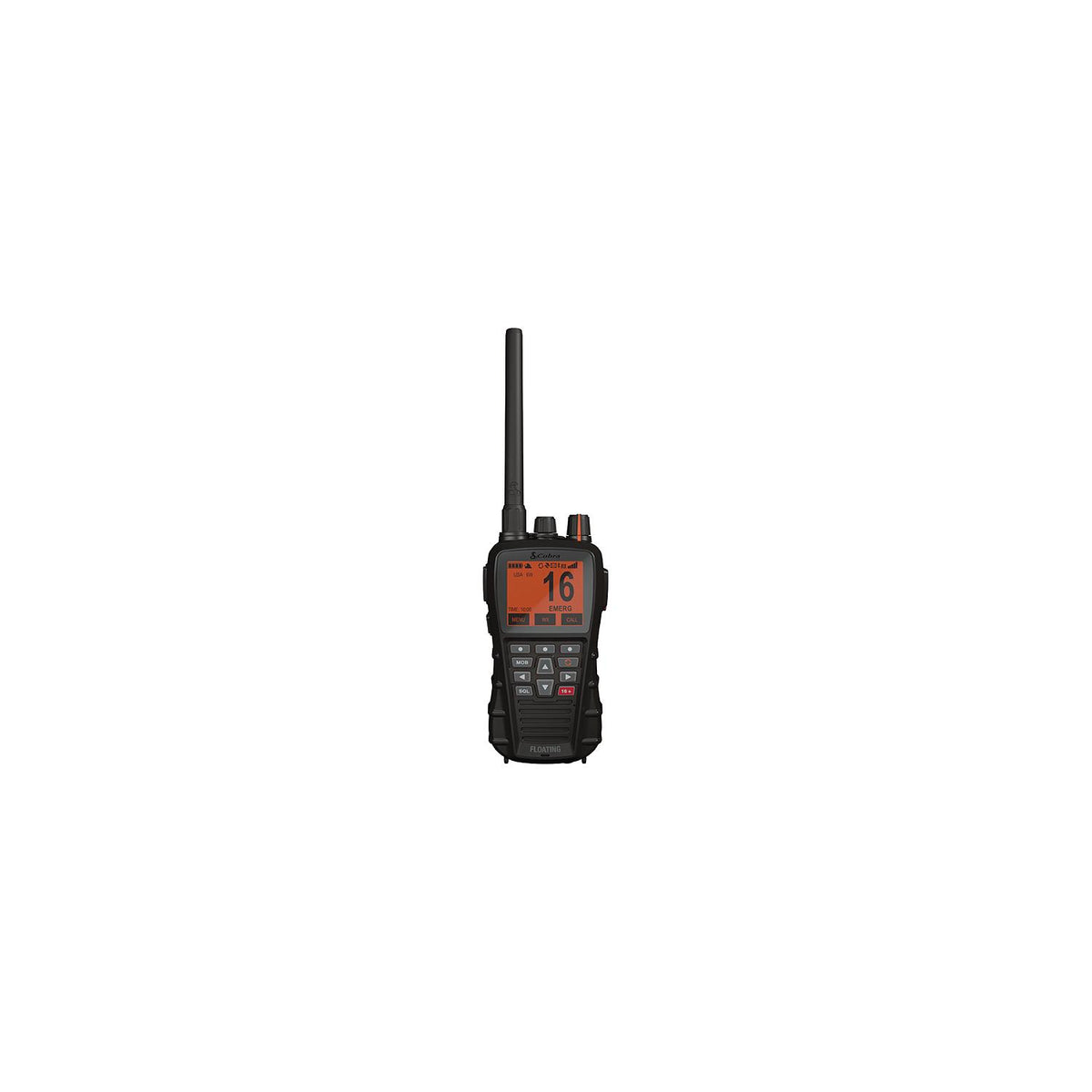 Cobra 01900111 Bluebound 650 Floating Handheld VHF Radio, Black -Modern Boat Sales & Service