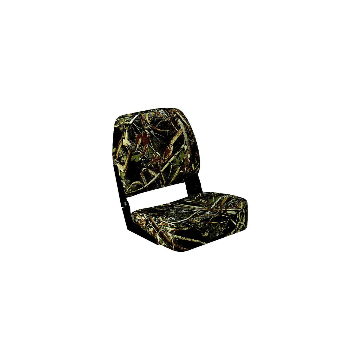 Wise 3312733 Promotional Marine Grade Vinyl 16.25" D Ã— 16" W Ã— 18" H Low Back Boat Seat, Real Tree Max 5 Camo -Modern Boat Sales & Service