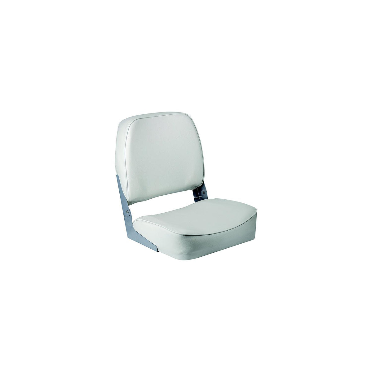 Wise 3313710 Promotional Marine Grade Vinyl 16.25" D Ã— 16" W Ã— 18" H Low Back Boat Seat, White -Modern Boat Sales & Service
