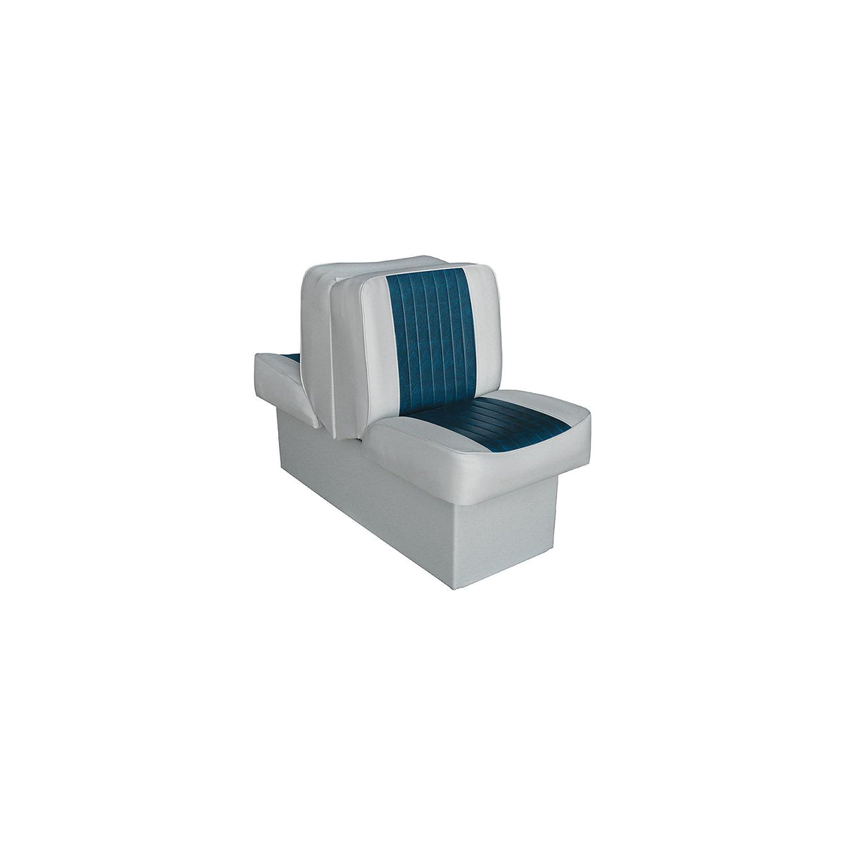 Deluxe Lounge, Gray/Navy -Modern Boat Sales & Service