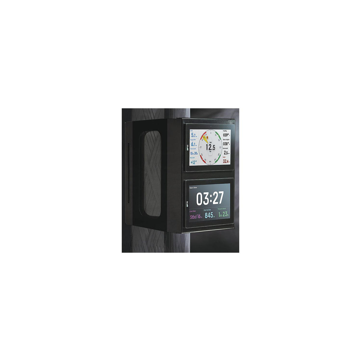 Raymarine A80712 Alpha Performance Display 7" Landscape Dual Mast Bracket Default Title -Modern Boat Sales & Service