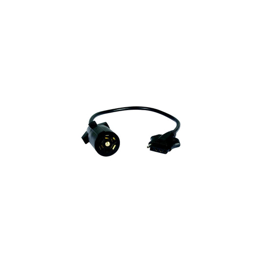 Optronics A57WBP 7-Way Round Blade to 5-Way Flat Pin Connector Adapter 16" Cable -Modern Boat Sales & Service