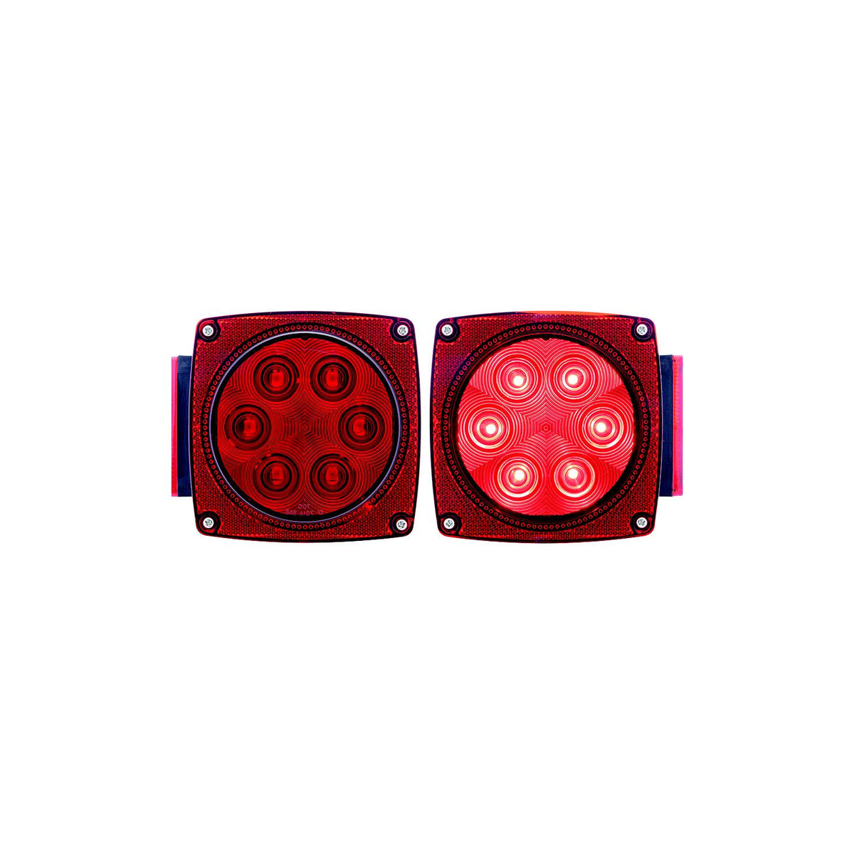 Optronics TLL90RK Under 80" Waterproof LED Trailer Light Set | Includes STL8RB STL9RB & Mounting Hardware -Modern Boat Sales & Service