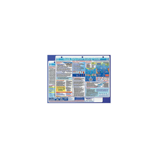 Davis 128 Boating Guide Quick Reference Card -Modern Boat Sales & Service