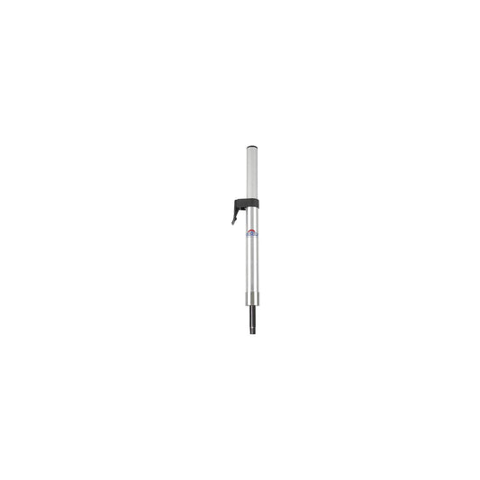 Springfield KingPinâ„¢ Manual Adjustable Pedestal 22" to 31", Satin Finish -Modern Boat Sales & Service