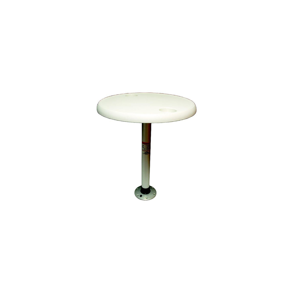 Springfield Thread-Lockâ„¢ 24" Round Table Package W/O Umbrella Socket (Includes Pedestal Set and Table Top) -Modern Boat Sales & Service