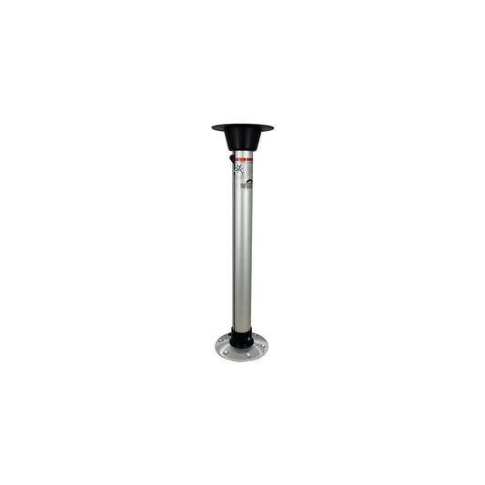 Springfield Thread-Lock 27" Pedestal Set, Satin Finish (Includes Post, Table Mount and Floor Base) -Modern Boat Sales & Service