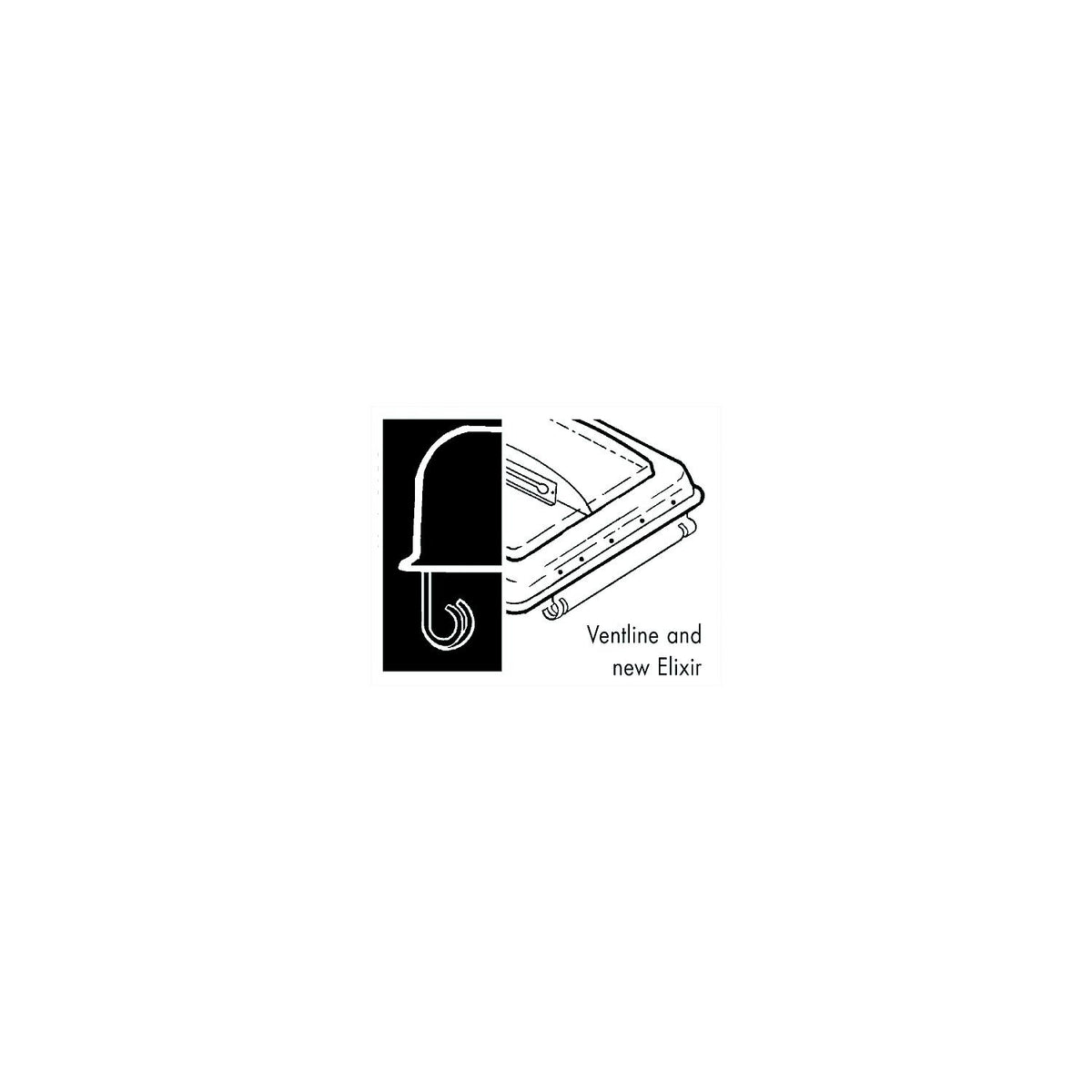 Camco Unbreakable Polycarbonate Elixer & Ventline Vent Lid 14" x 14", White -Modern Boat Sales & Service