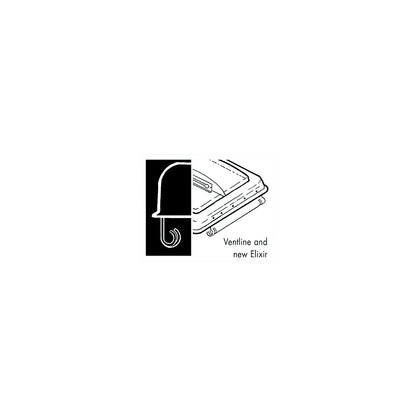 Camco Unbreakable Polycarbonate Elixer & Ventline Vent Lid 14" x 14", White -Modern Boat Sales & Service