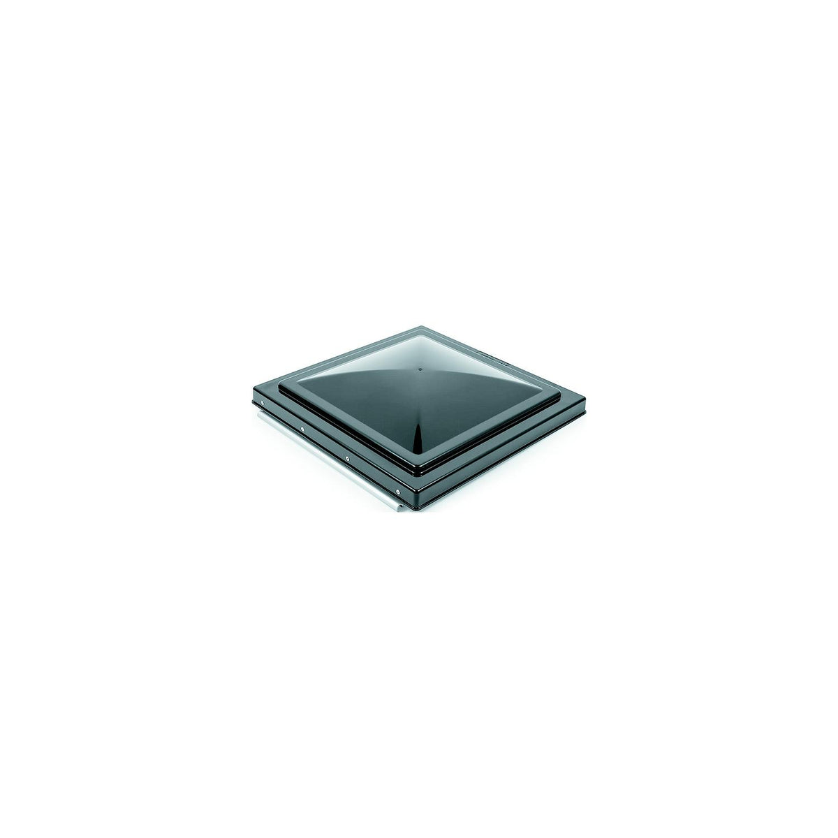 Camco Unbreakable Polycarbonate Elixer Vent Lid 14" x 14", Black -Modern Boat Sales & Service