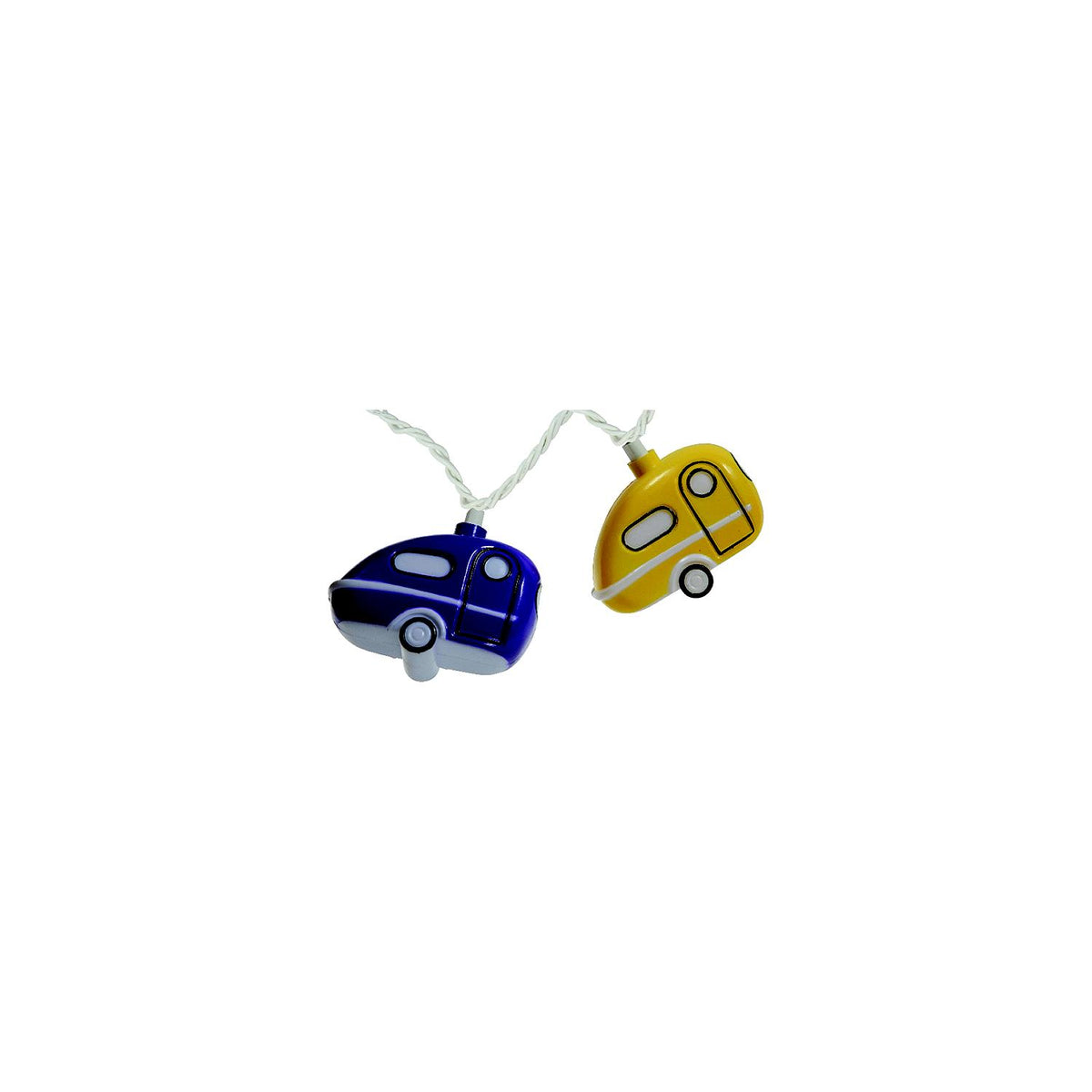 Camco Retro Travel Trailer 42655 Party Lights (Includes 10 Lights, Connector, 2 Spare Bulbs and Fuse) Default Title -Modern Boat Sales & Service