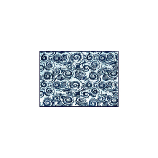 Camco 42841 Open Air Outdoor Mat 8' x 16', Blue Swirl -Modern Boat Sales & Service