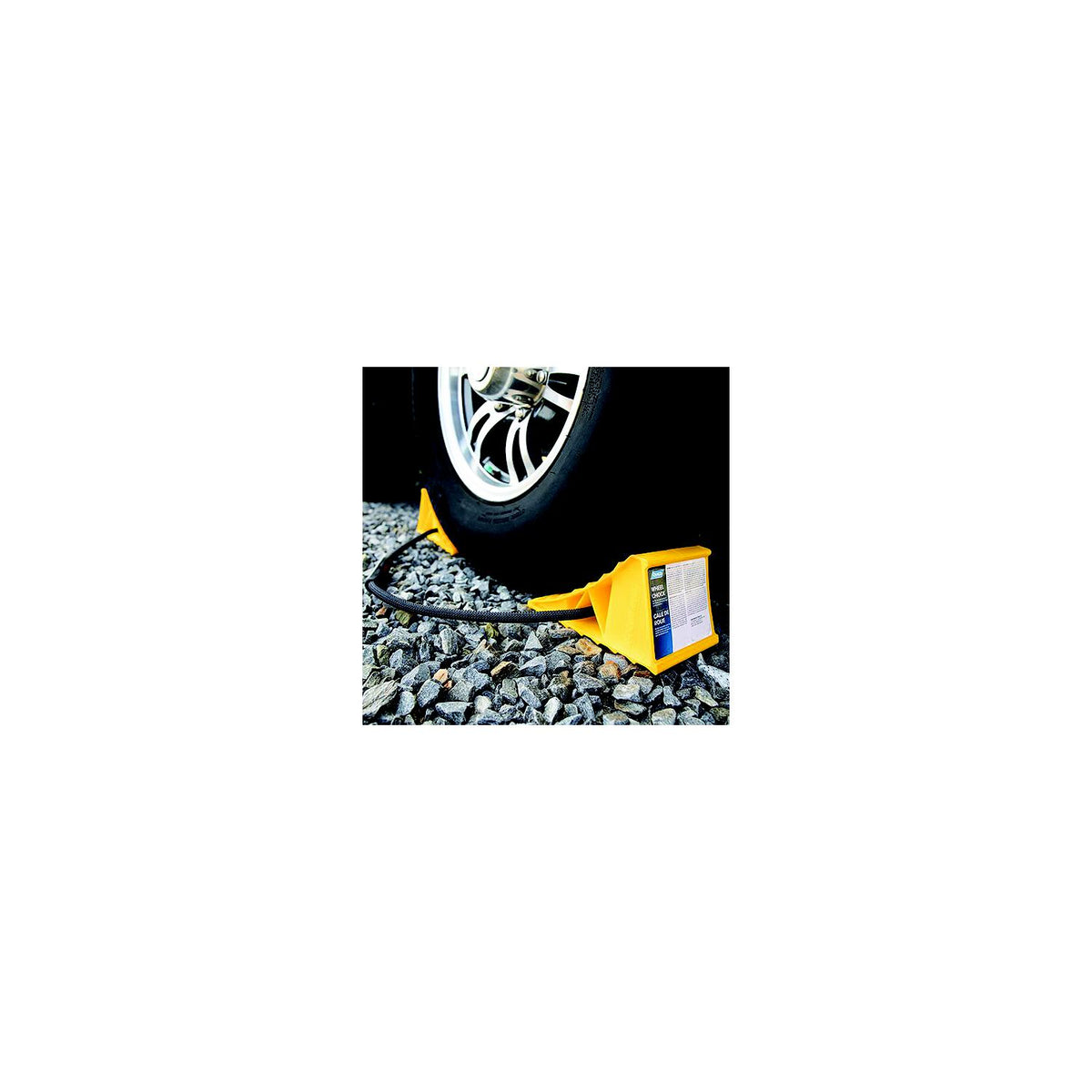 Camco 44470 Wheel Chock With Rope -Modern Boat Sales & Service