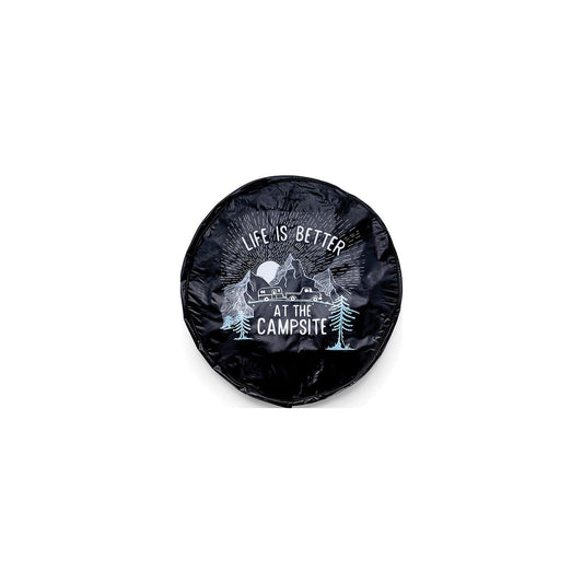 Camco 53290 Spare Tire Cover, 27", Black / RV Sunrise -Modern Boat Sales & Service