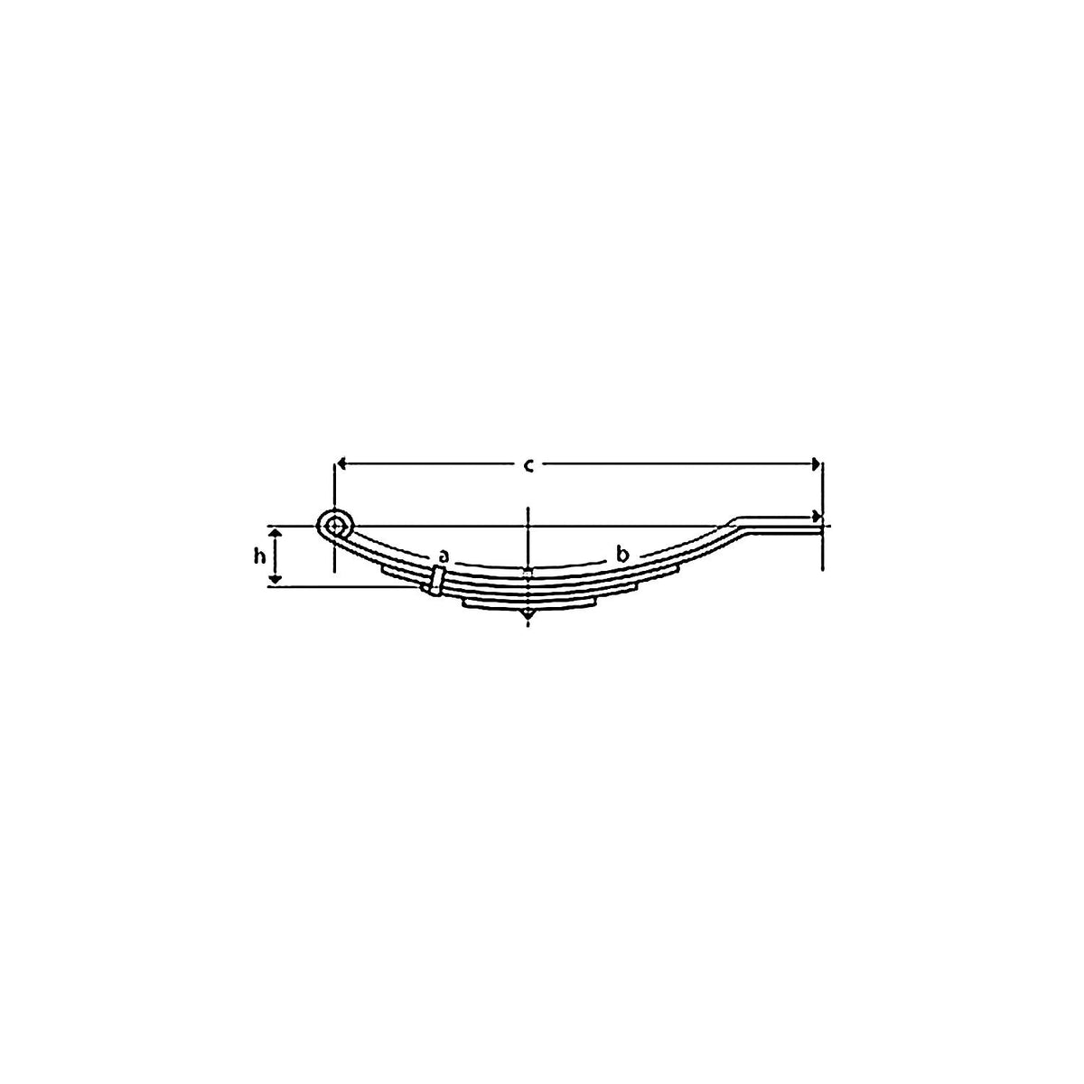Una018-2 Lvs Slip. Spring 300# -Modern Boat Sales & Service
