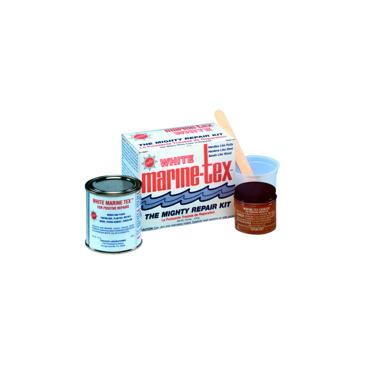 Marine-Tex RM305K Epoxy Putty, 2 oz., White, 25/case -Modern Boat Sales & Service