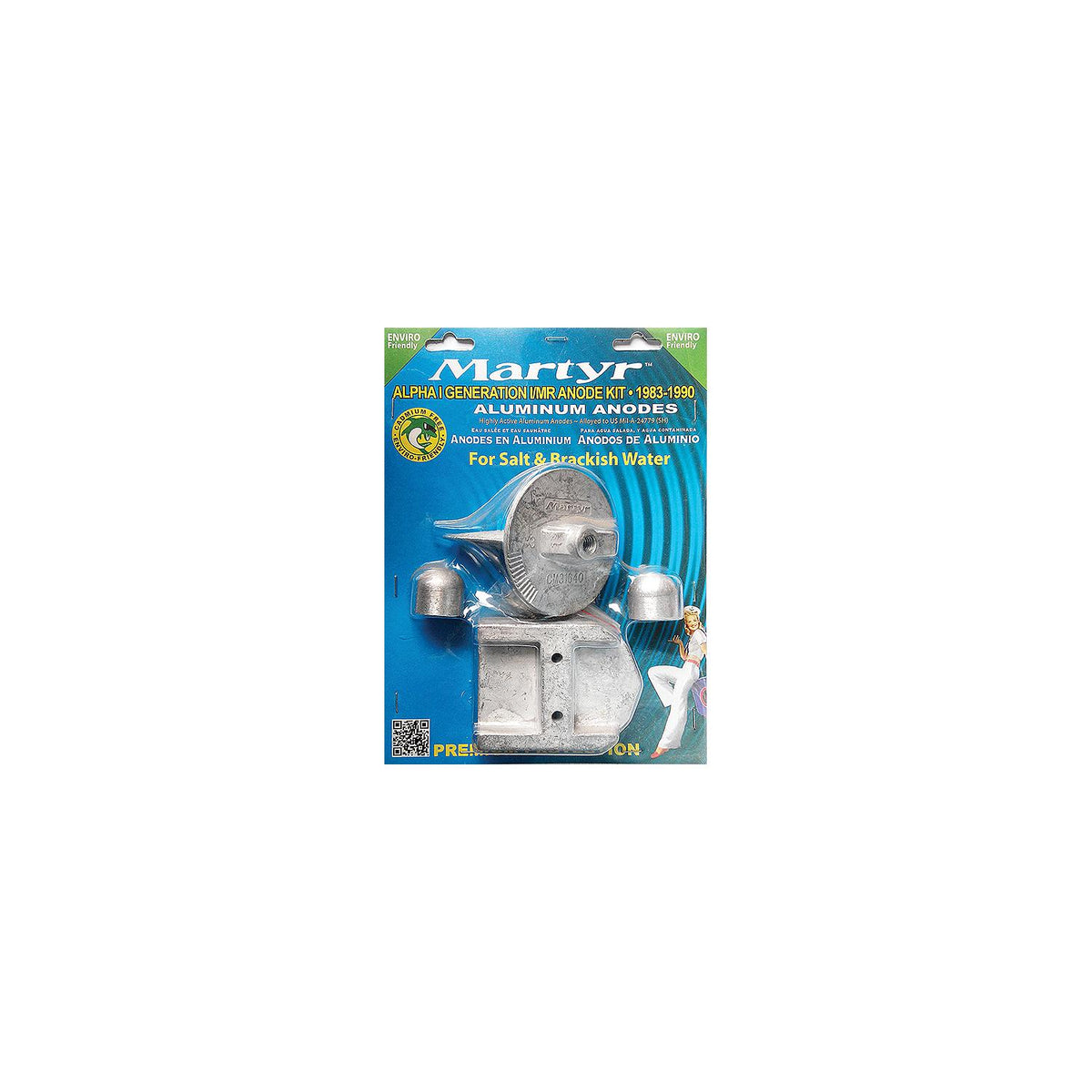 Mercruiser Al;pha I Gen I Anode Kit, Aluminum -Modern Boat Sales & Service