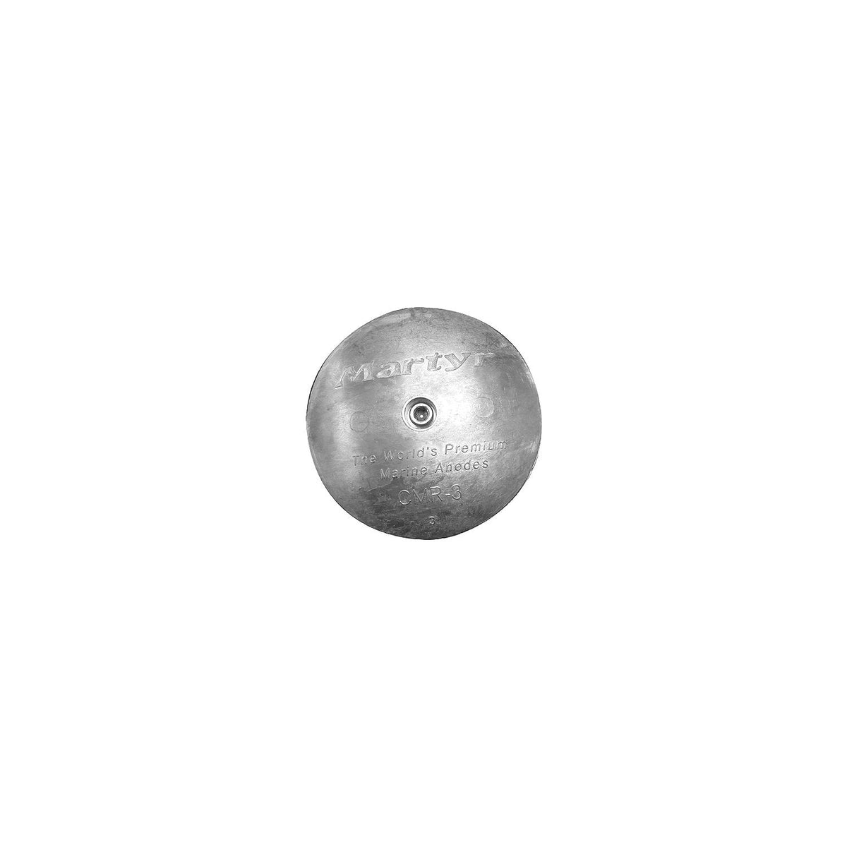 Martyr Rudder/Trim Tab Zinc Anode With Stainless Steel Slotted Head -Modern Boat Sales & Service