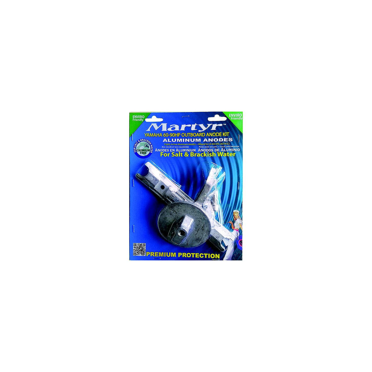 Martyr Anode Kit For Yamaha 60-90 HP Outboards, Zinc -Modern Boat Sales & Service