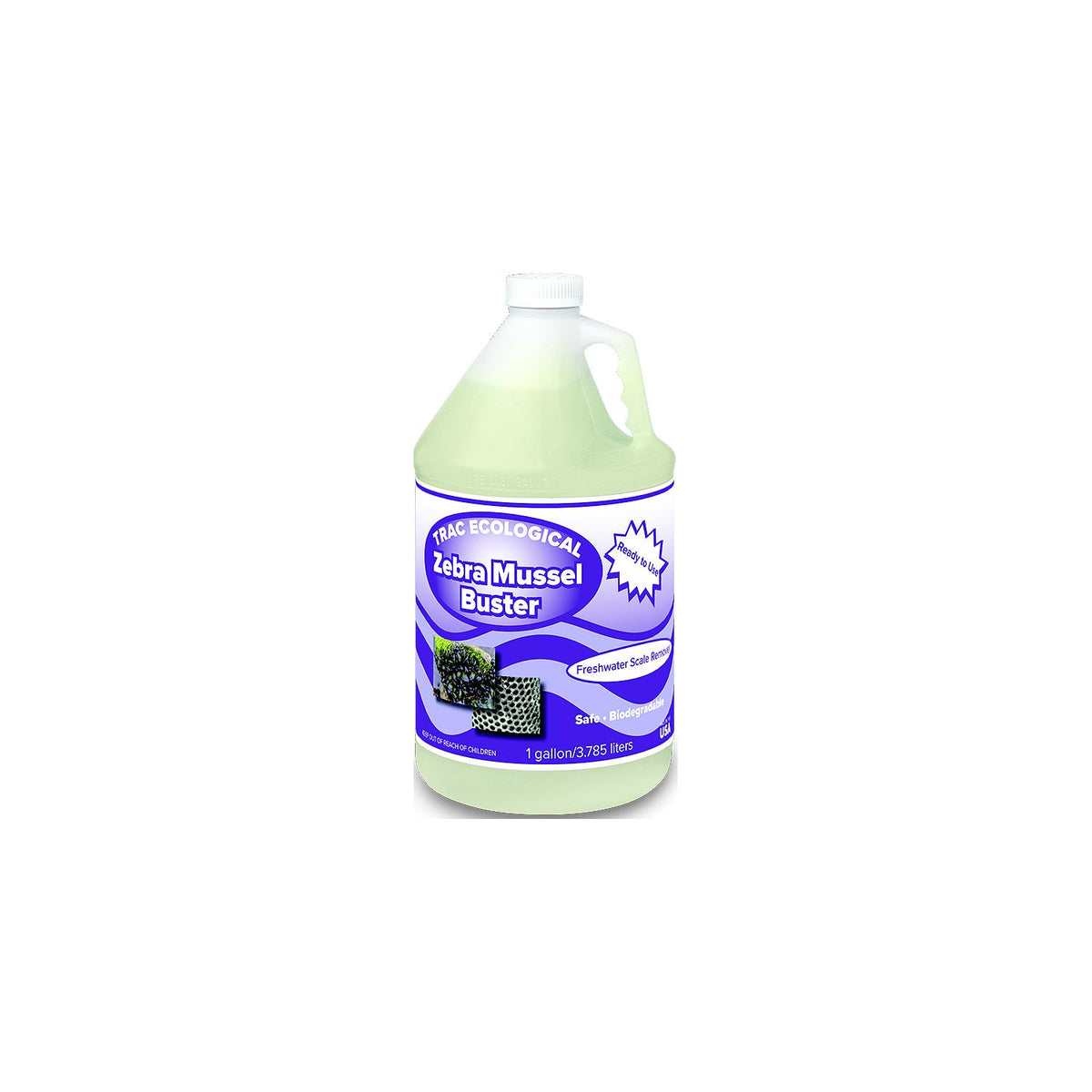Trac Ecological 1505MP Zebra Mussel Buster, Ready to Use, 5 Gallon Pail -Modern Boat Sales & Service