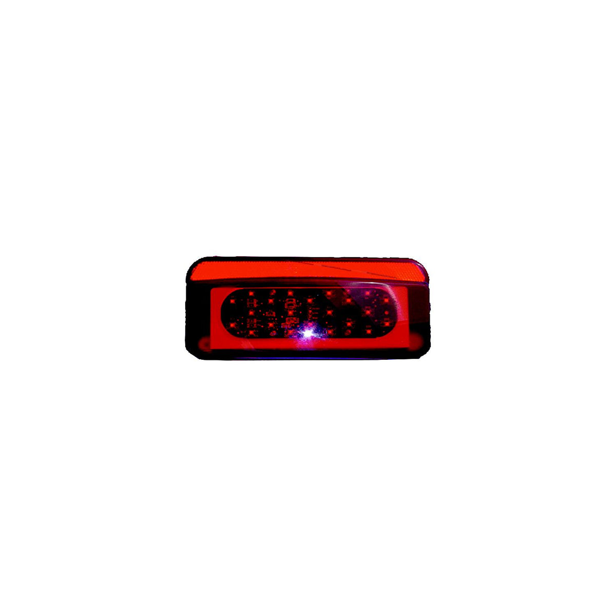 Creative Products Group CMD00381M1 Led CommandÂ® Compact Surface Mount Tail Lights, LED Light, White Base LED:22, 8-5/8" x 3-3/4" x 2-1/8" -Modern Boat Sales & Service