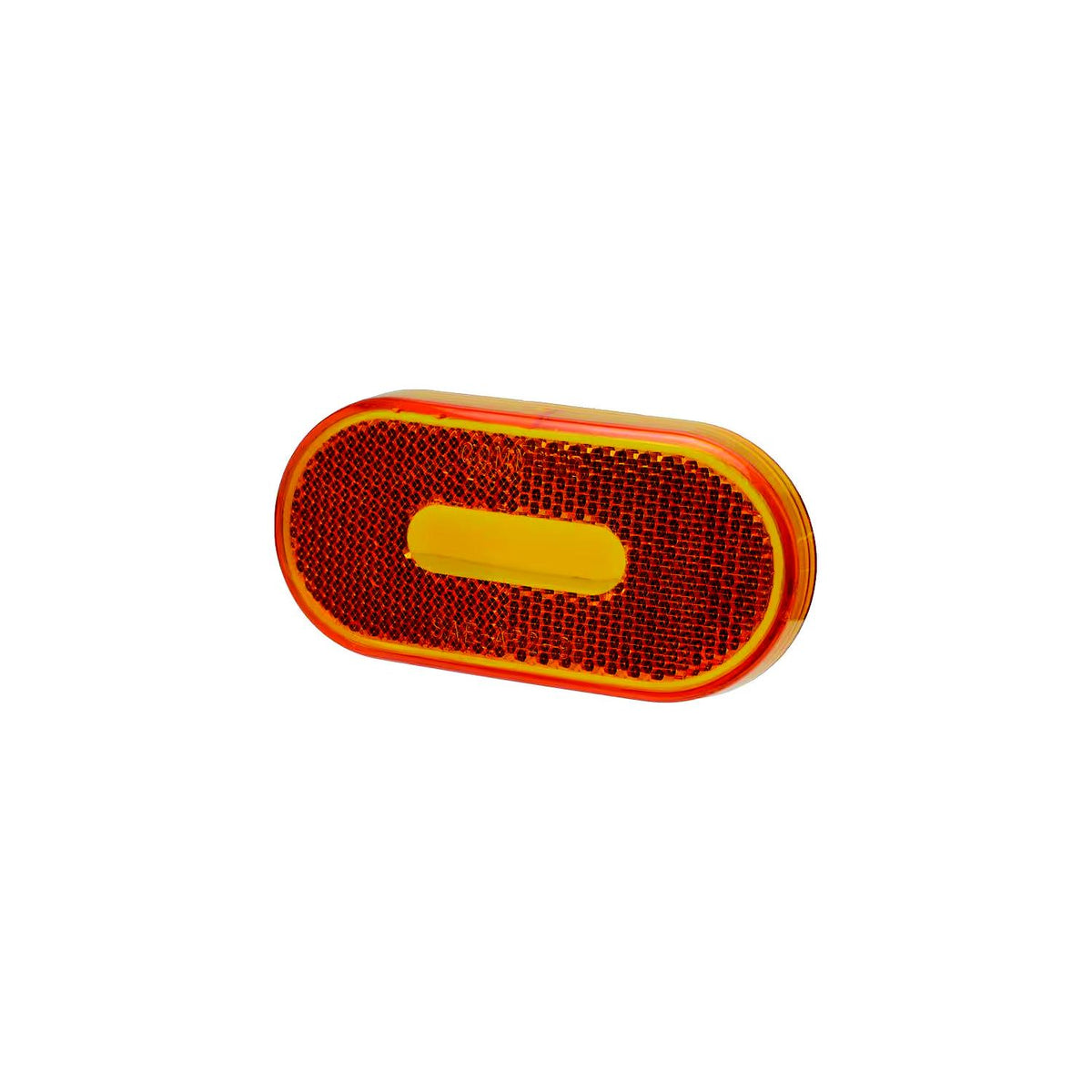 Creative Products Group CMD89121A Amber Polycarbonate Lens, Size: 4" x 2" x 3/4" -Modern Boat Sales & Service