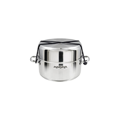 Magma A10-363-2-IND Stainless Steel Induction Compatible Non-Stick 7 Piece "Nesting" Cookware Set -Modern Boat Sales & Service