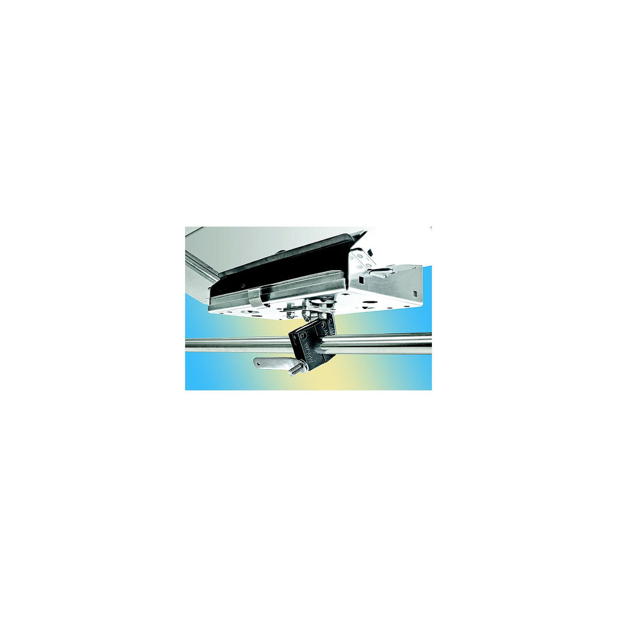 Magma "Single" Horizontal Round Rail (SD) Mount For 12" x 18" Or Smaller Rectangular Grills and Single Mount Tables -Modern Boat Sales & Service