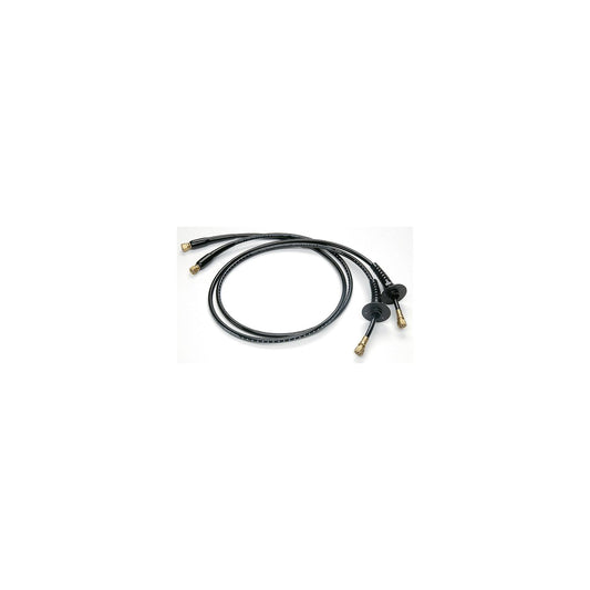 UFLEX Hydraulic OB-BHBR Hose Kit Includes Pre-Crimped Brass Fittings, Bulkhead Fittings and Bend Restrictors on Both Ends (2 Per Pack), 12' -Modern Boat Sales & Service