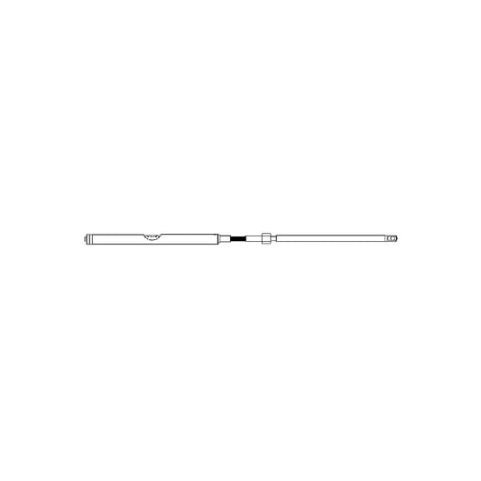 UFLEX M86 Universal Rack & Pinion Steering Cable (Replaces UFLEX, Morse Command 200 or Teleflex SSC124), 20' -Modern Boat Sales & Service