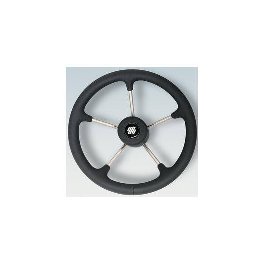 Steering Wheel-Black Poly 5-Spoke -Modern Boat Sales & Service