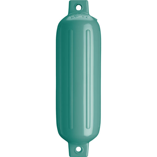 Polyform 73-383-112 Twin Eye G Series Fender, 5.5" x 19", Teal -Modern Boat Sales & Service