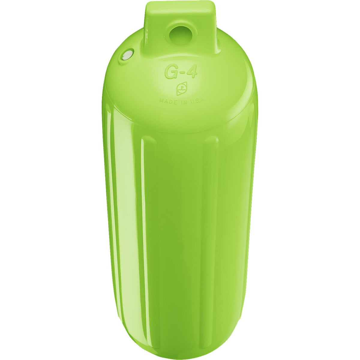 Polyform 02-754-379 Twin Eye G Series Fender, 6.5" x 22", Lime Default Title -Modern Boat Sales & Service