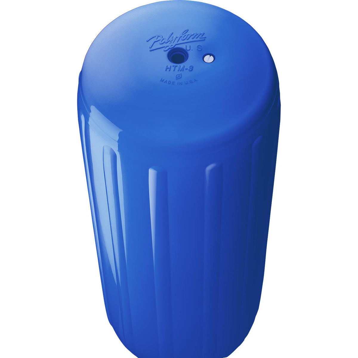Polyform 03-088-059 Center Tube HTM Series Fender, 10.5" x 27" , Blue Default Title -Modern Boat Sales & Service
