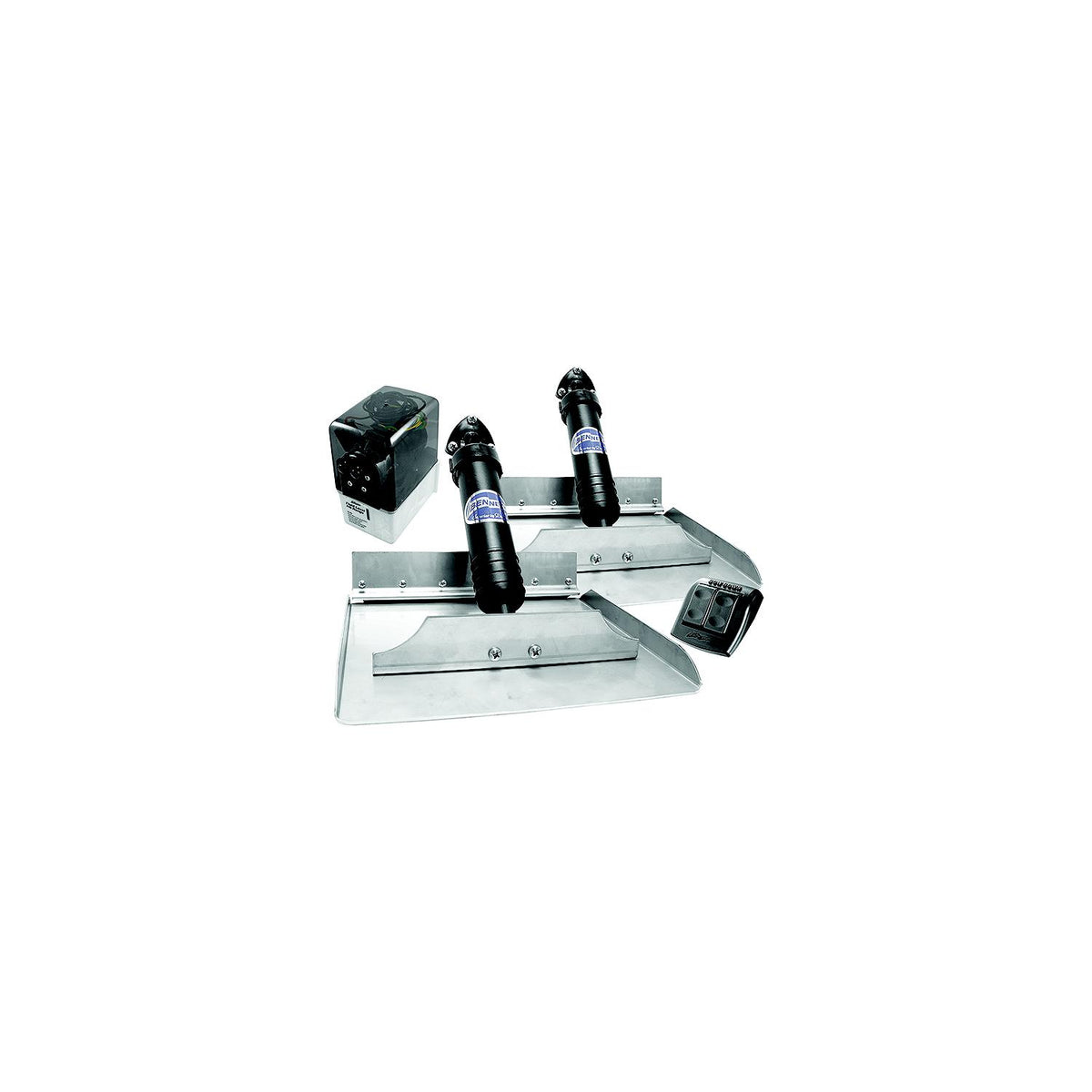Bennett Trim Tab System With Eurostyle Control, 18" x 12" -Modern Boat Sales & Service
