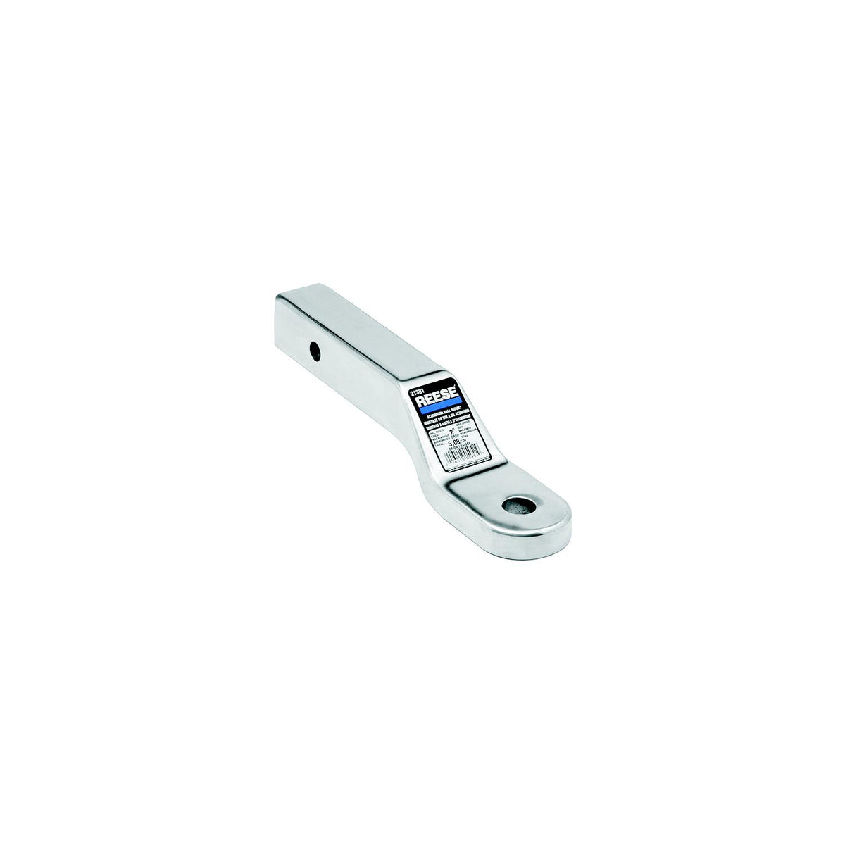 Reese 40382 Polished Aluminum 8,000 lb Capacity 10 5/8" Ball Mount with 3" Rise & 4" Drop -Modern Boat Sales & Service