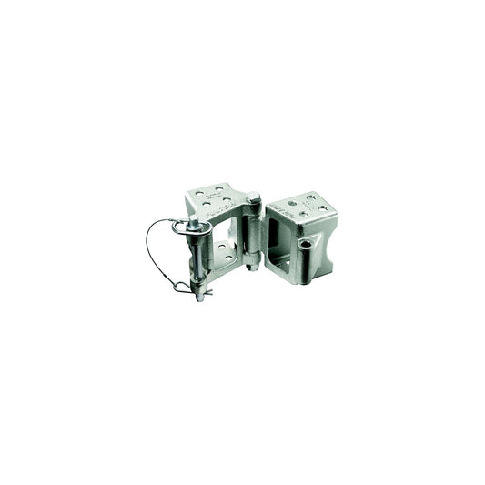 Fulton HDPB350101 9,000 lb Max Load 3" x 5" Tongue High Performance Bolt On Fold Away Hinge Kit -Modern Boat Sales & Service